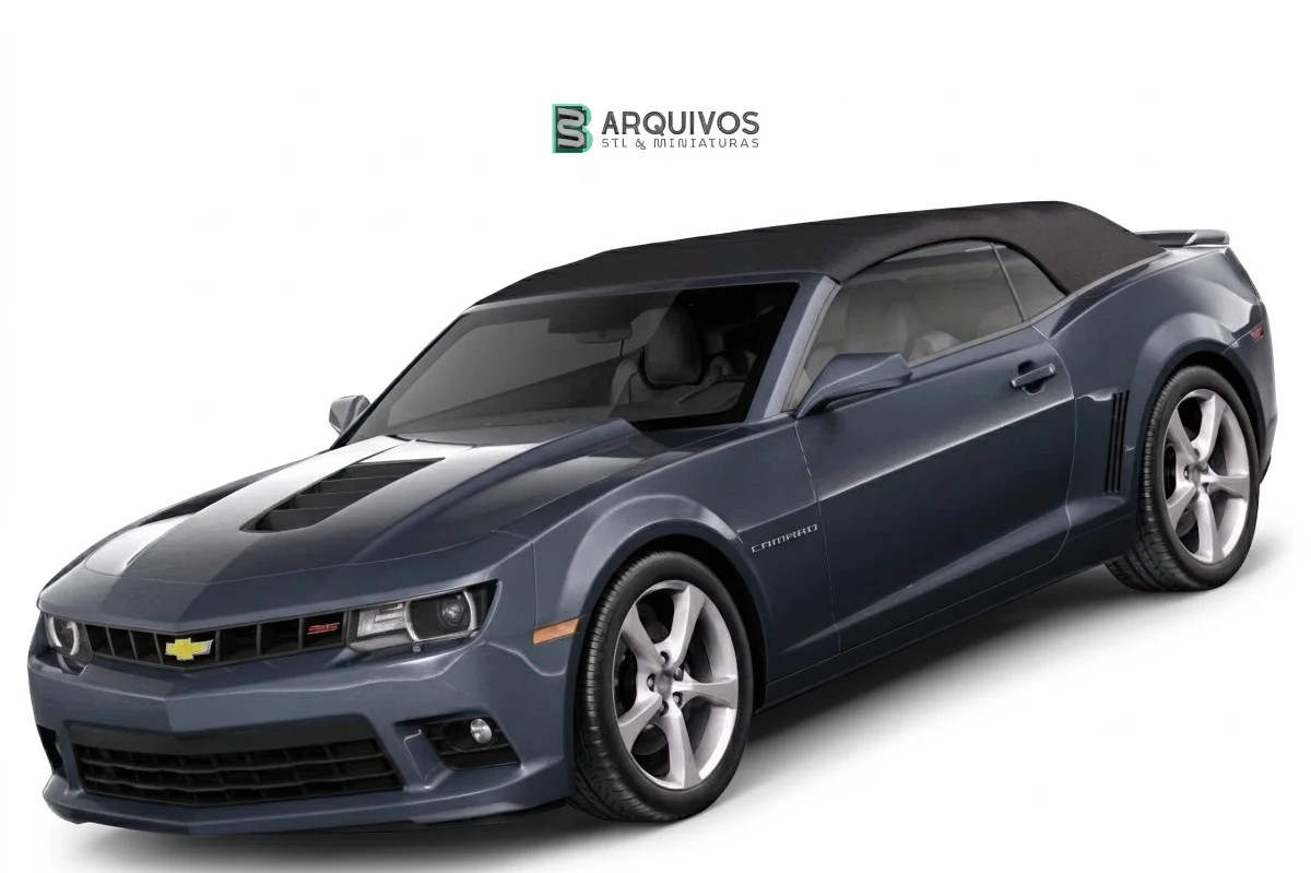 Modelo 3D STL - Chevrolet Camaro SS Convertible 2014